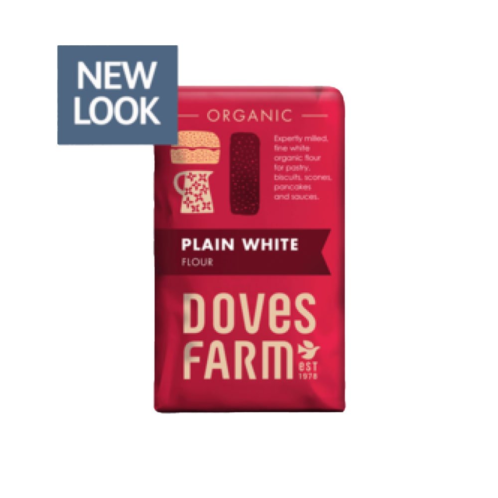 Organic Plain White Flour Doves Farm 1kg Organic Plain White Flour Doves Farm 1kg