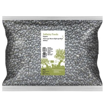 Organic Black Turtle Beans Infinity Foods 5kg