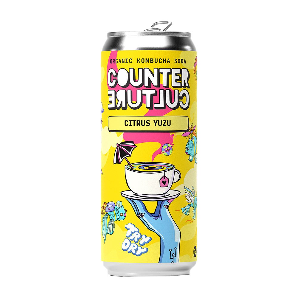 Organic Try Dry - Citrus Yuzu Counter Culture 330ml