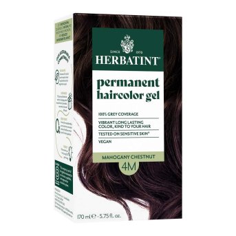 4M - Mahogany Chestnut - Hair Colour Herbatint 1x1pack 4M - Mahogany Chestnut - Hair Colour Herbatint 1x1pack