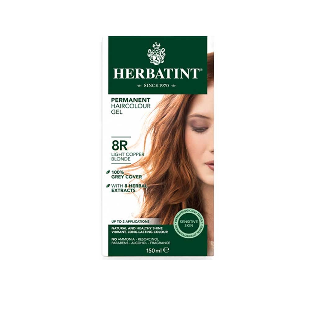 8R - Light Copper Blonde - Hair Colour Herbatint 1pack 8R - Light Copper Blonde - Hair Colour Herbatint 1pack