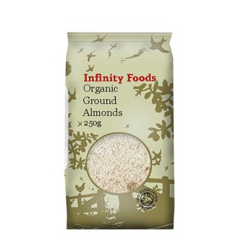 Organic Ground Almonds Infinity Foods 250g