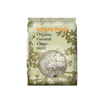 Organic Coconut Chips Infinity Foods 250g