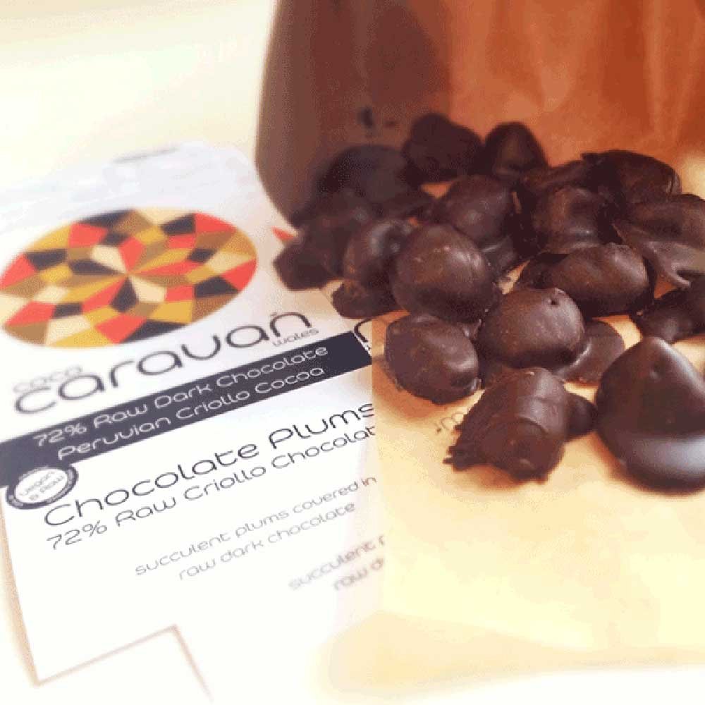 Chocolate Covered Plums Coco Caravan 150g