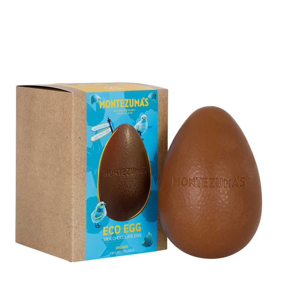 Organic Milk Chocolate Eco Egg Montezuma 4x150g Organic Milk Chocolate Eco Egg Montezuma 4x150g