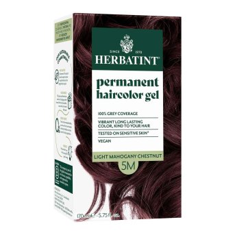 5M - Light Mahogany Chestnut - Hair Colour Herbatint 1x1pack