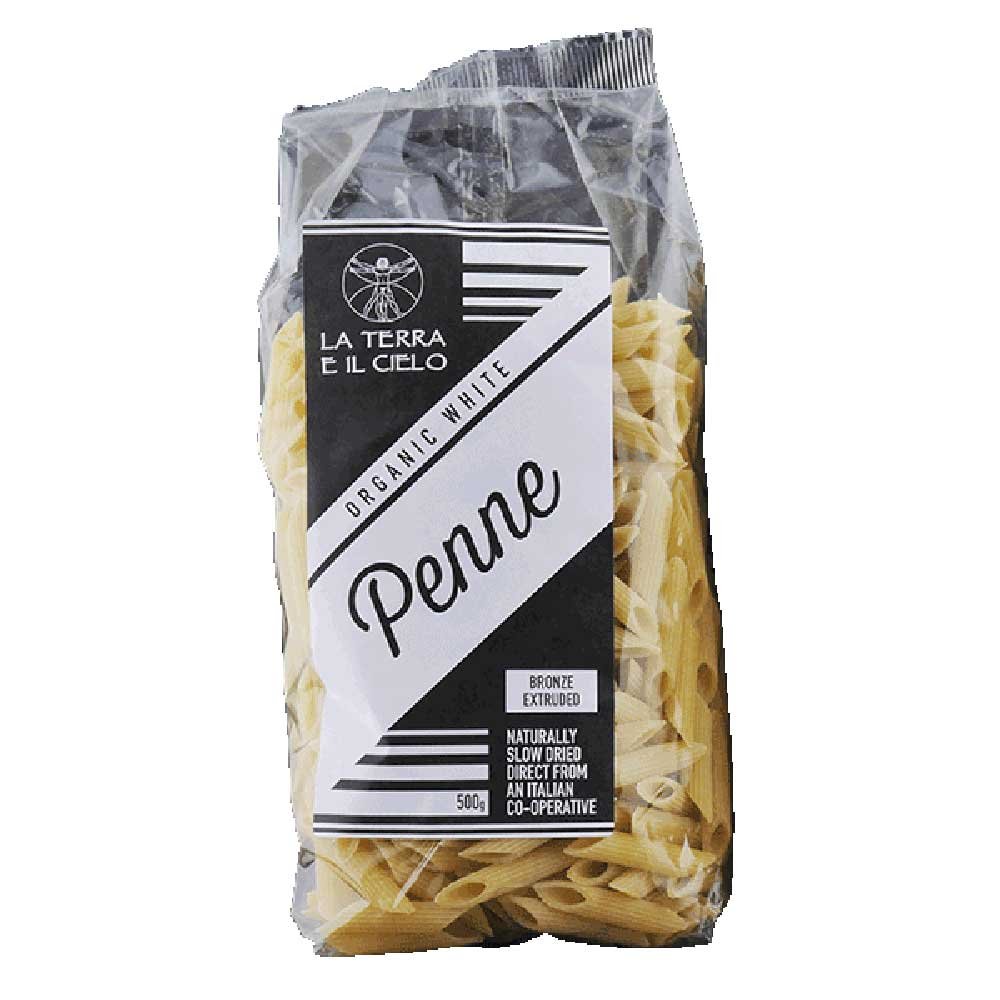 Organic White Penne La Terra e il Cielo 500g Organic White Penne La Terra e il Cielo 500g