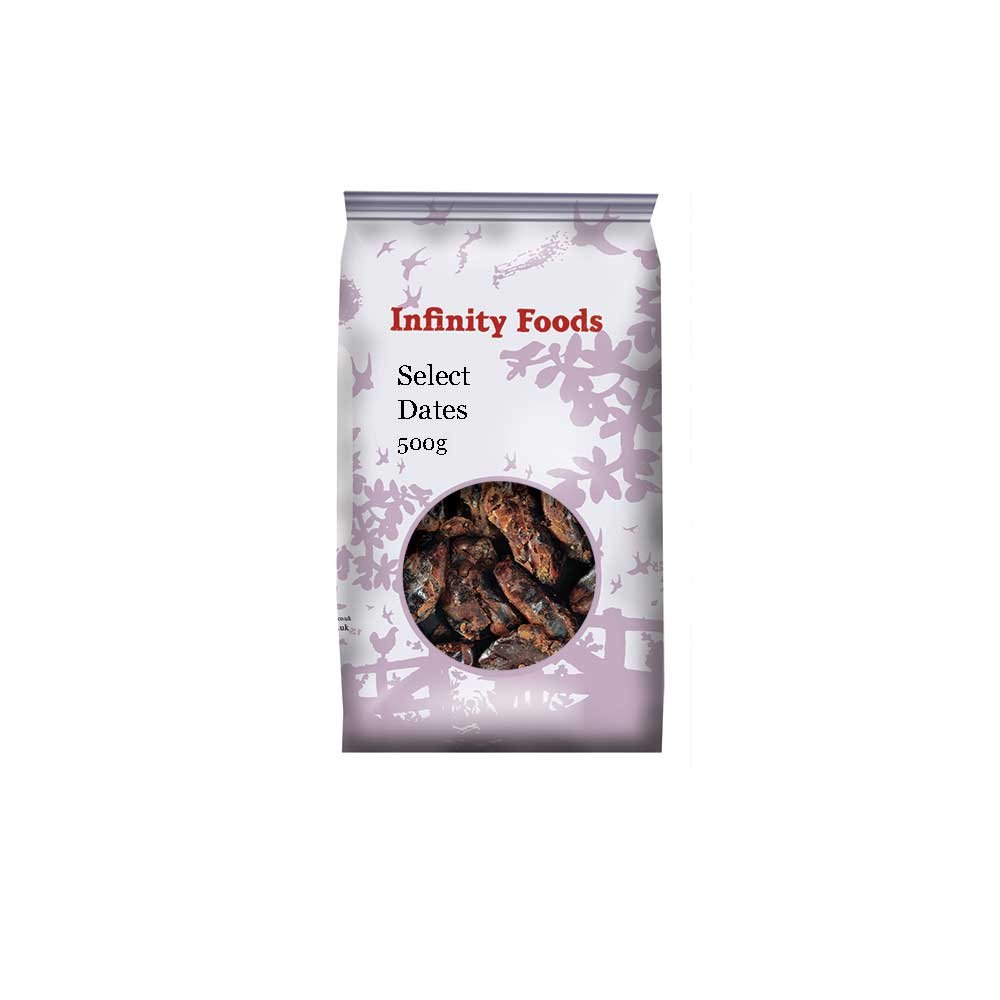 Sayer GAQ Dates Infinity Foods 500g