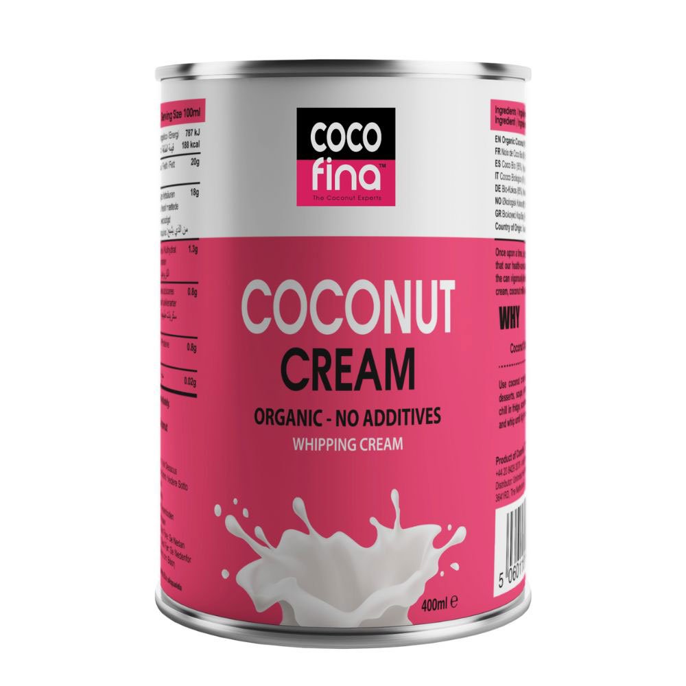 Organic Coconut Cream Cocofina 400ml