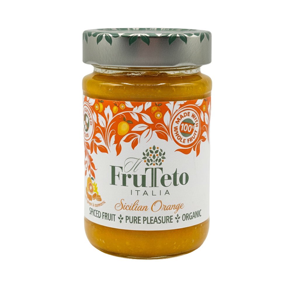 Organic Sicilian Orange with Ginger & Turmeric FruTeto Italia 215g