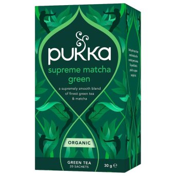Organic Supreme Green Matcha - Fair Trade Pukka 4x20bags