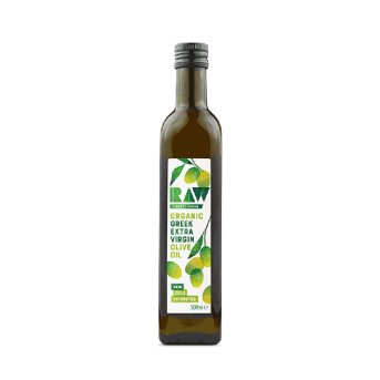 Organic Raw Greek Extra Virgin Olive Oil Raw Health 500ml
