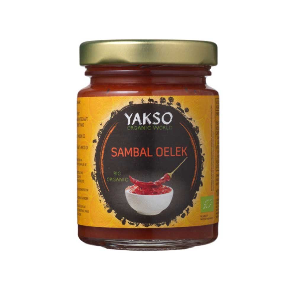 Organic Sambal Oelek Yakso 12x100g