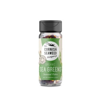 Organic Seagreens Flakes - shaker Cornish Seaweed 10g