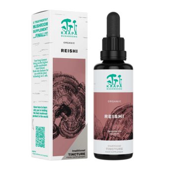 Organic Reishi Mushroom Tincture Kaapa Mushrooms 1x50ml