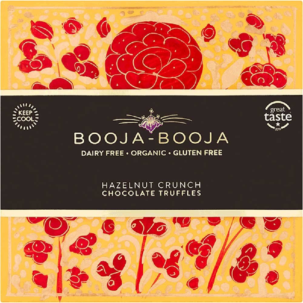 Organic The Artist's Collection - Hazelnut - 16 truffles Booja Booja 3x185g Organic The Artist's Collection - Hazelnut - 16 truffles Booja Booja 3x185g