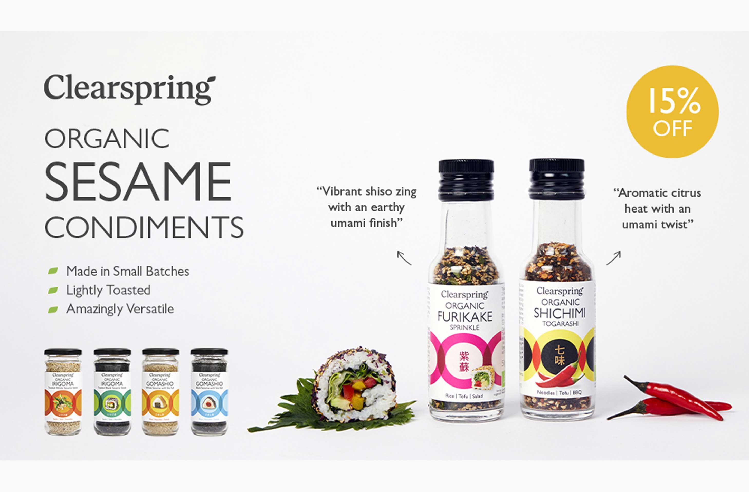 Clearspring Condiments