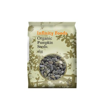 Organic Pumpkin Seeds - AA grade Infinity Foods 1kg