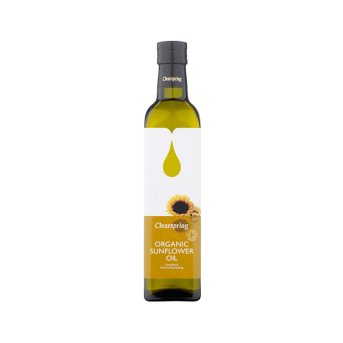 Organic Sunflower Oil Clearspring 500ml
