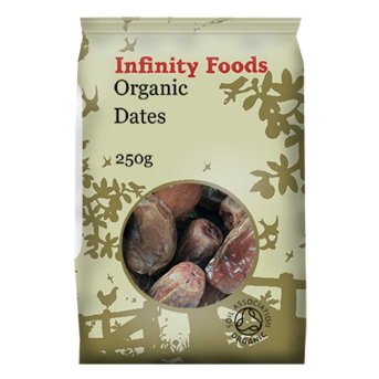 Organic Dates - pitted Infinity Foods 250g Organic Dates - pitted Infinity Foods 250g