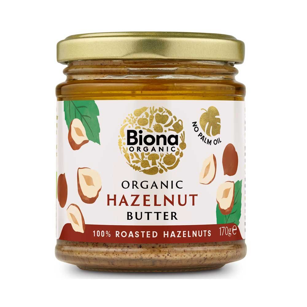 Organic Hazel Butter Biona 170g