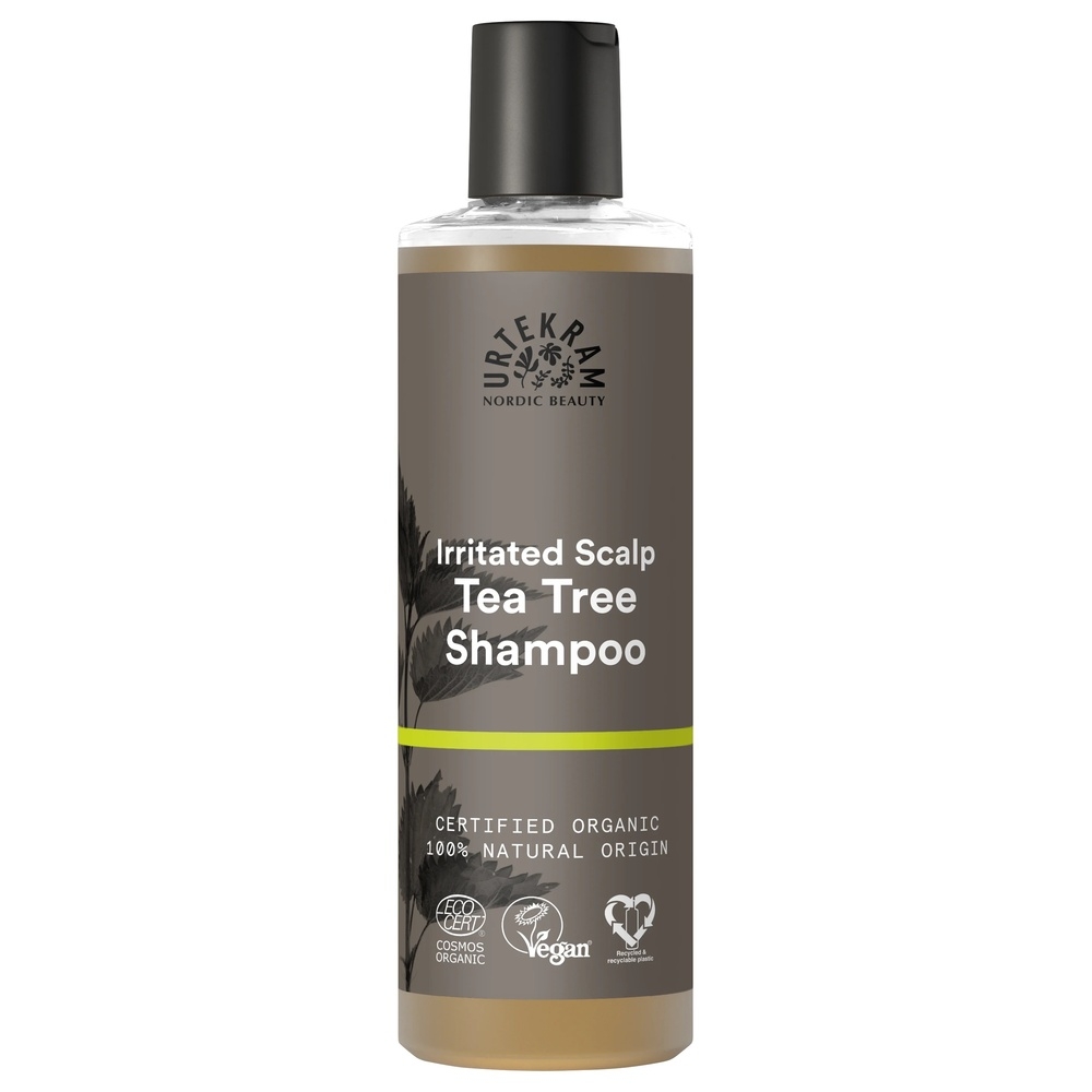 Organic Shampoo - Tea Tree - irritated scalp Urtekram 6x250ml Organic Shampoo - Tea Tree - irritated scalp Urtekram 6x250ml
