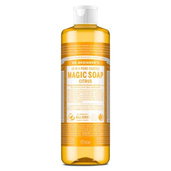 Organic Citrus-Orange Liquid Soap (1/2 case) Dr. Bronner 6x473ml Organic Citrus-Orange Liquid Soap (1/2 case) Dr. Bronner 6x473ml