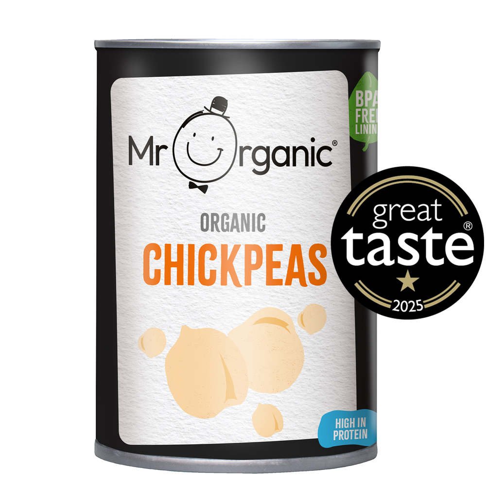 Organic Chickpeas Mr Organic 12x400g Organic Chickpeas Mr Organic 12x400g
