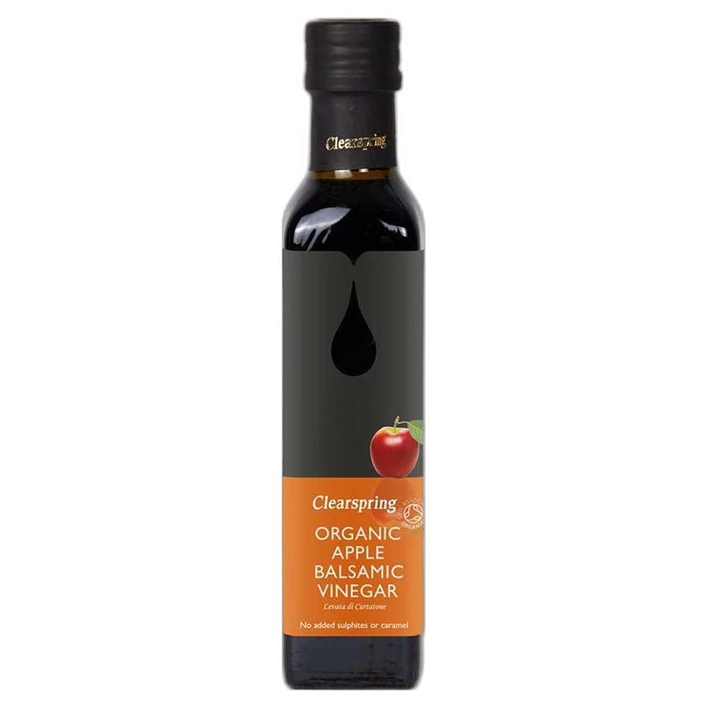 Organic Apple Balsamic Vinegar - small Clearspring 6x250ml Organic Apple Balsamic Vinegar - small Clearspring 6x250ml