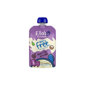 Organic Dairy Free Pear & Fig Porridge Ella's Kitchen 100g