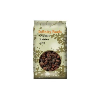 Organic Raisins Infinity Foods 500g Organic Raisins Infinity Foods 500g
