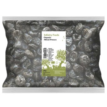 Organic Prunes - Pitted Infinity Foods 5kg Organic Prunes - Pitted Infinity Foods 5kg