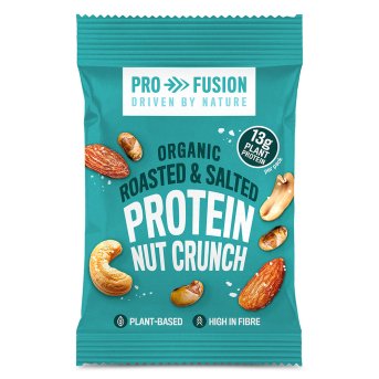 Organic Roasted & Salted Protein Nut Crunch Profusion 10x45g Organic Roasted & Salted Protein Nut Crunch Profusion 10x45g