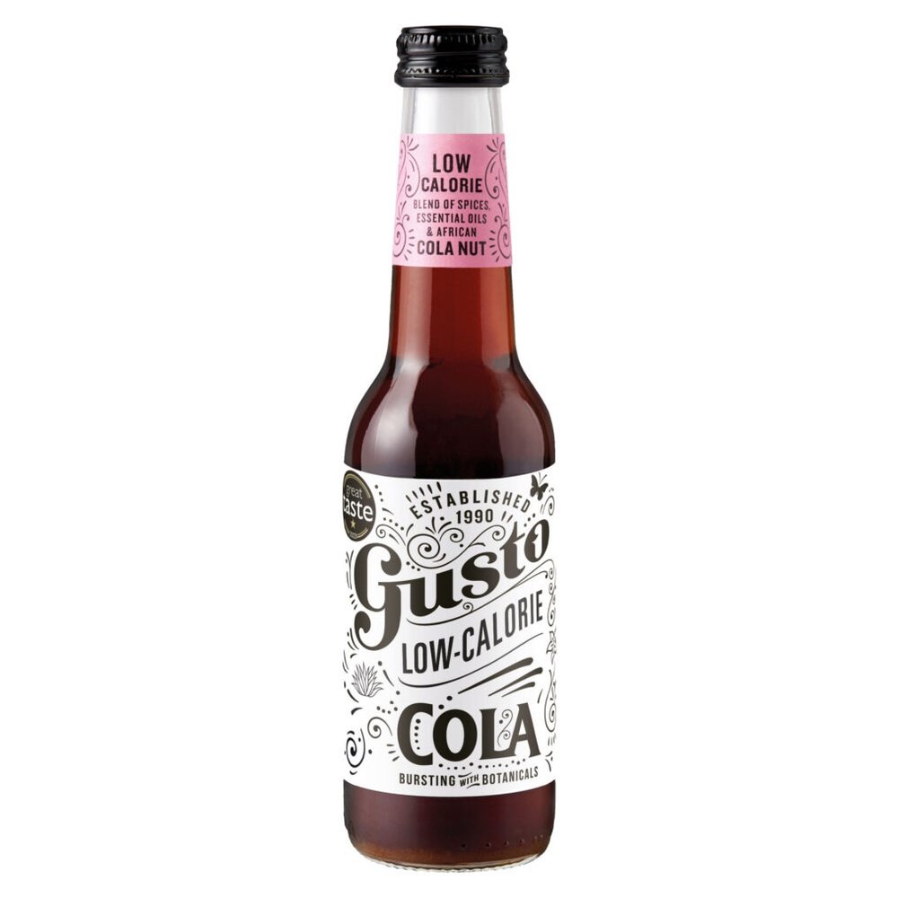 Gusto - Low-Calorie Cola - FT Gusto 12x275ml Gusto - Low-Calorie Cola - FT Gusto 12x275ml