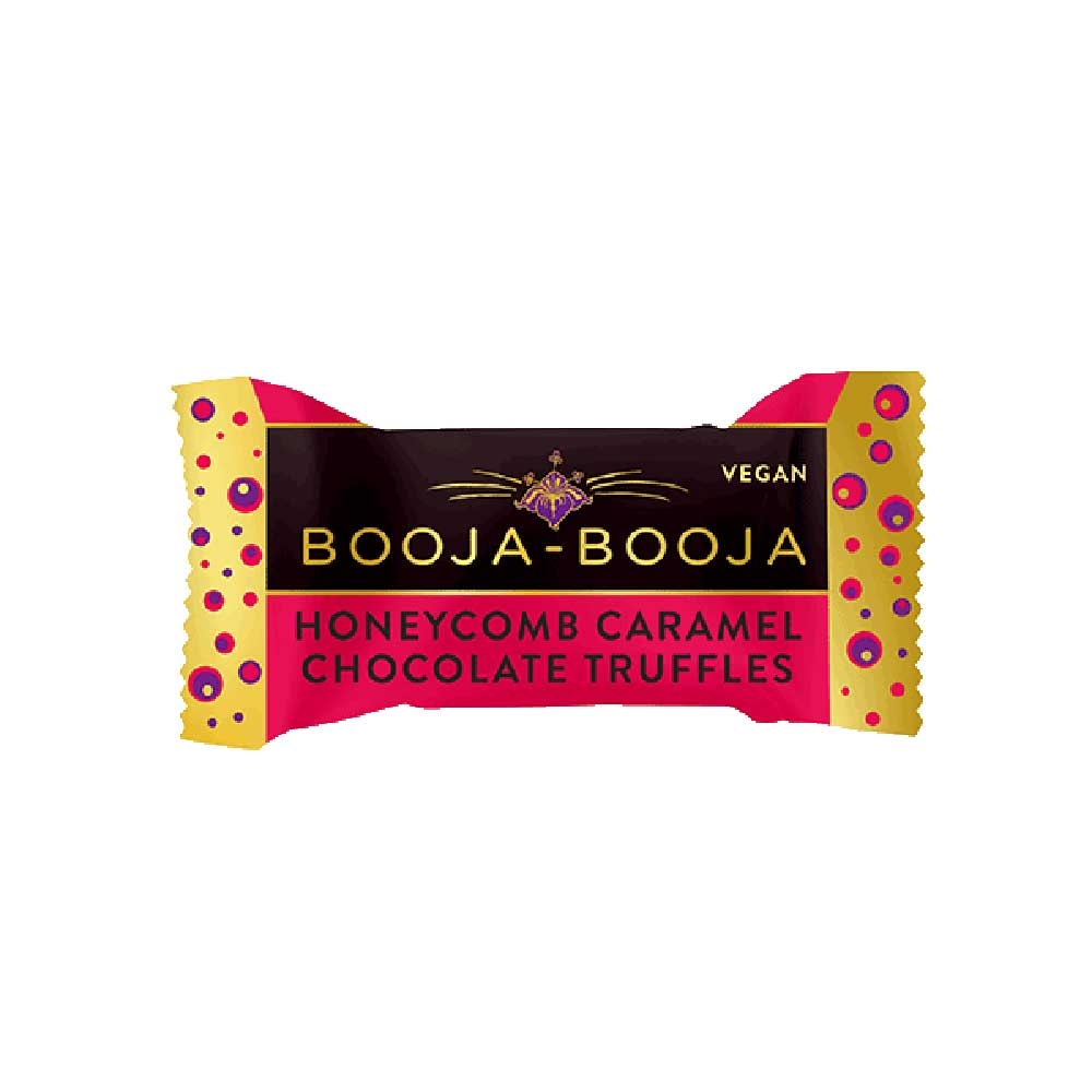 Organic Honeycomb Caramel - two truffle pack Booja Booja 16x23g Organic Honeycomb Caramel - two truffle pack Booja Booja 16x23g