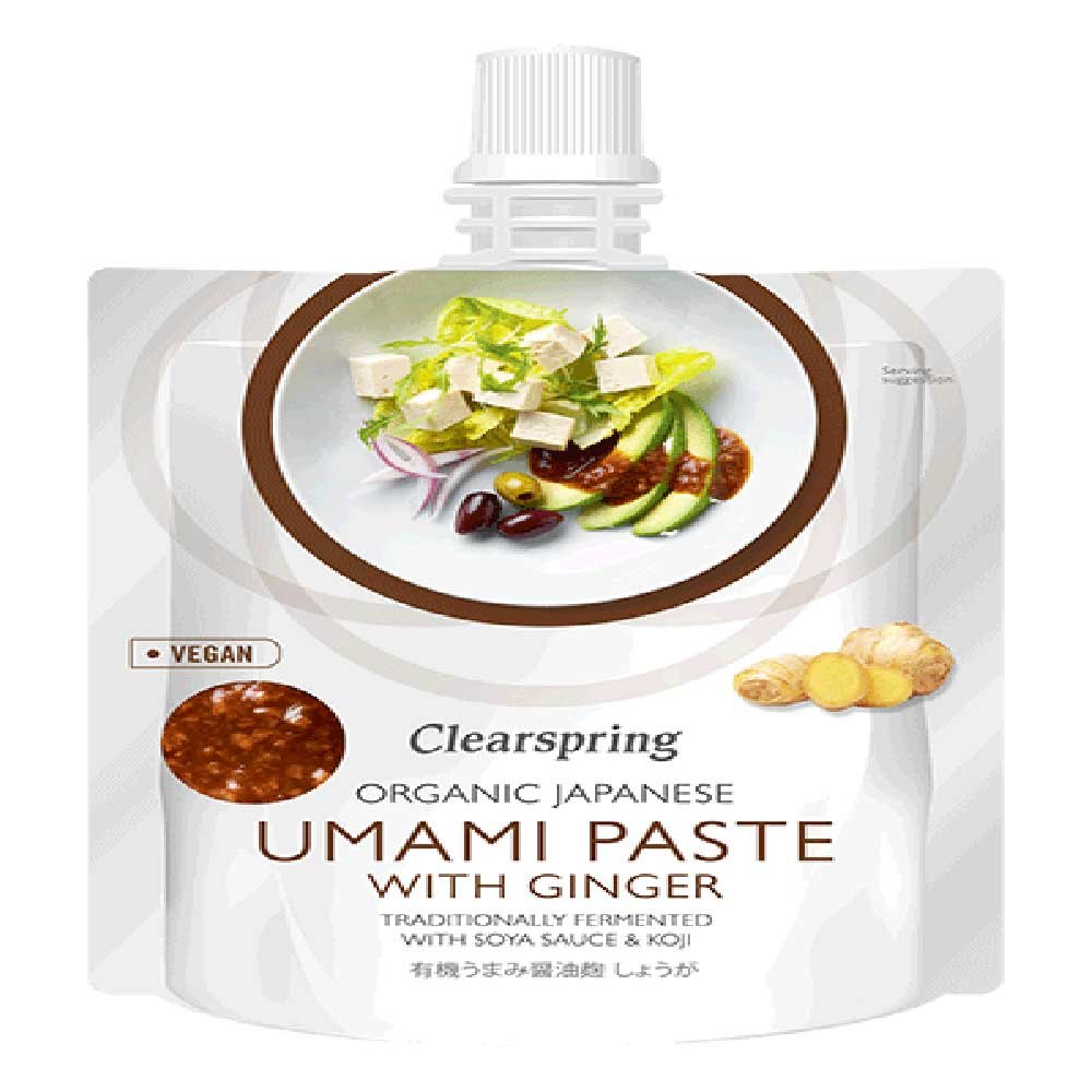Organic Ginger Umami Paste Clearspring 150g