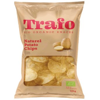 Organic Salted Crisps Trafo 125g Organic Salted Crisps Trafo 125g