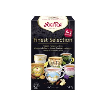 Organic The Finest Selection Tea Bags Yogi Tea 6x18bags Organic The Finest Selection Tea Bags Yogi Tea 6x18bags