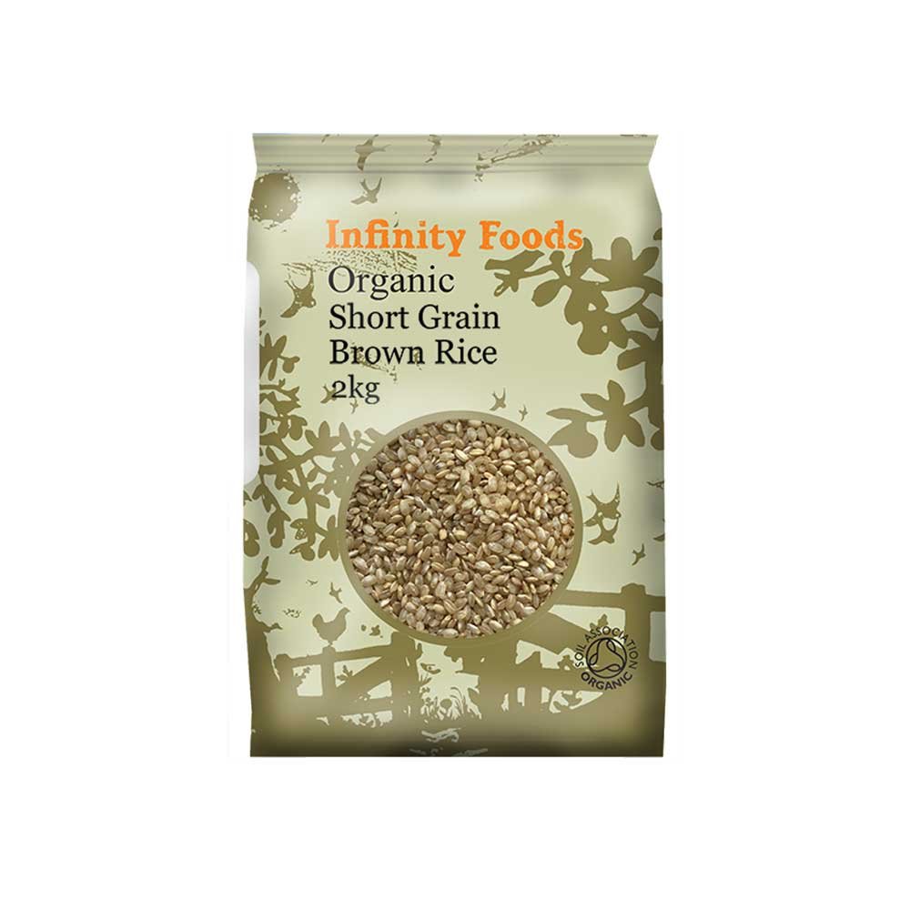 Organic Brown Rice Short Grain - Italy Infinity Foods 2kg