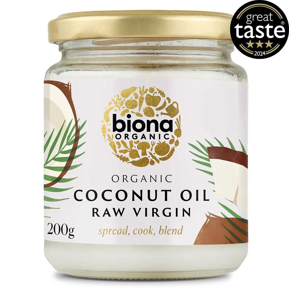 Organic Raw Virgin Coconut Oil - 200g Biona 200g