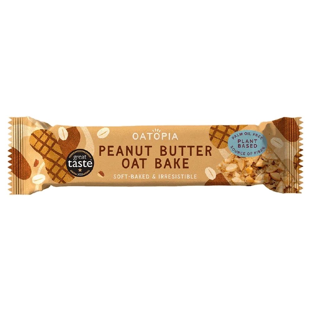 Peanut Butter Oat Bake Oatopia 15x60g Peanut Butter Oat Bake Oatopia 15x60g
