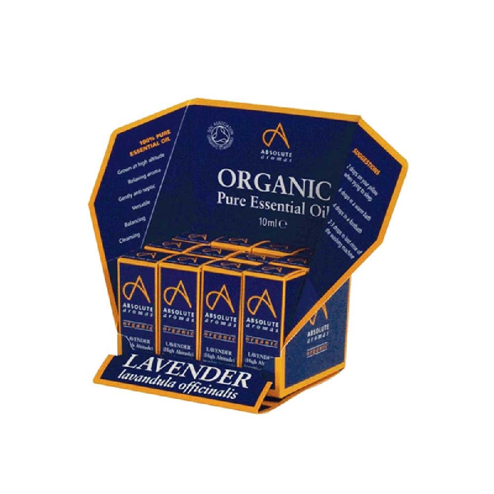 Organic Lavender (High Altitude) Display Pack Absolute Aroma