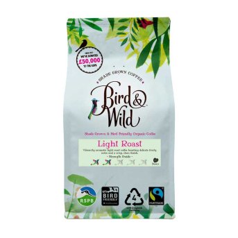 Organic Light Roast beans Bird & Wild 200g