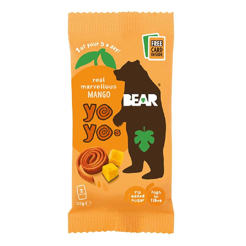 Mango Yoyo Fruit Rolls Bear 20g