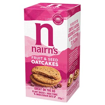 Fruit and Seed Oatcakes Nairn's 225g Fruit and Seed Oatcakes Nairn's 225g