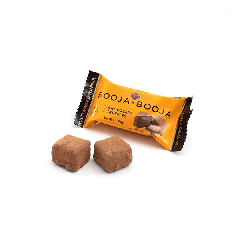 Organic Almond Salted Caramel Two Truffle Pack Booja Booja 2