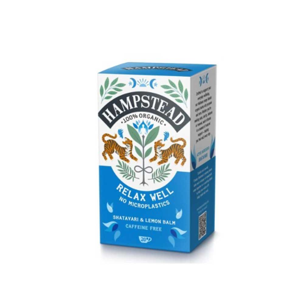 Organic Relax Well Tea Hampstead 4x20bag