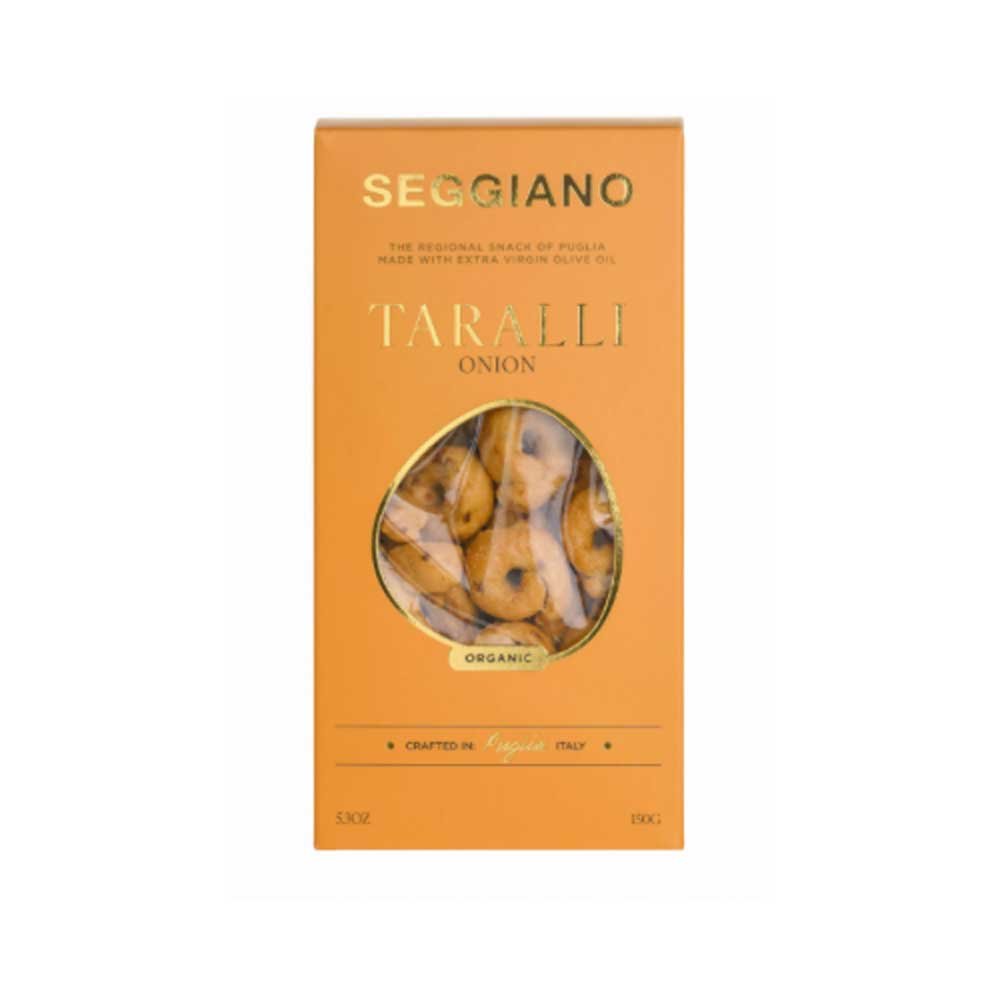 Organic Onion Taralli Seggiano 6x150g