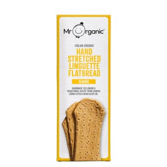 Organic Linguette Flatbread Classic Mr Organic 10x150g Organic Linguette Flatbread Classic Mr Organic 10x150g