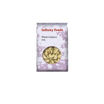Cashews Whole Infinity Foods 250g Cashews Whole Infinity Foods 250g